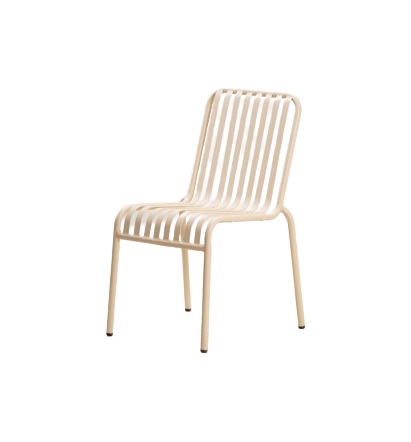 כסא מתכת New Linen שמנת