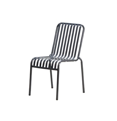 כסא מתכת New Linen שחור