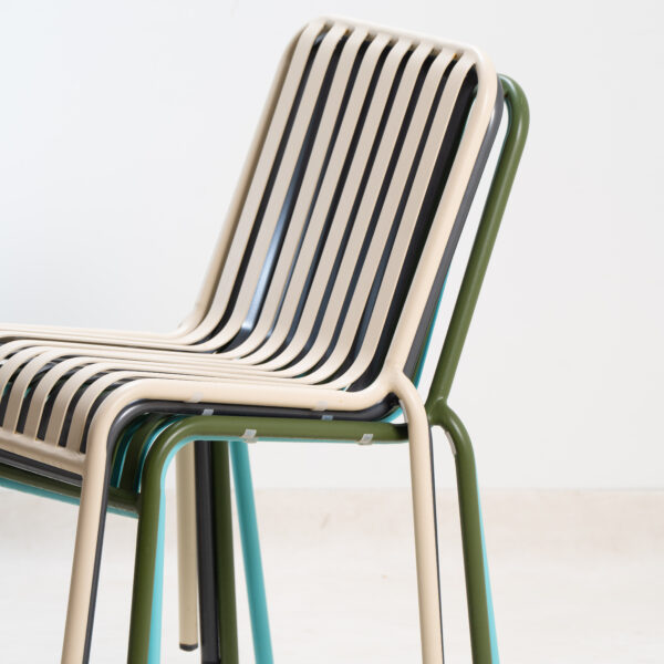 כסא מתכת New Linen במגוון צבעים